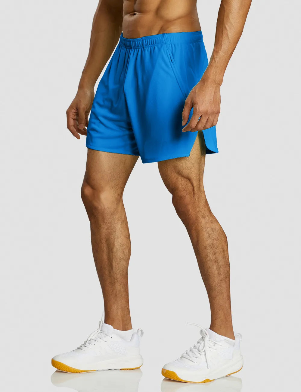 Mesh 5" Fitted Shorts - Mint Green