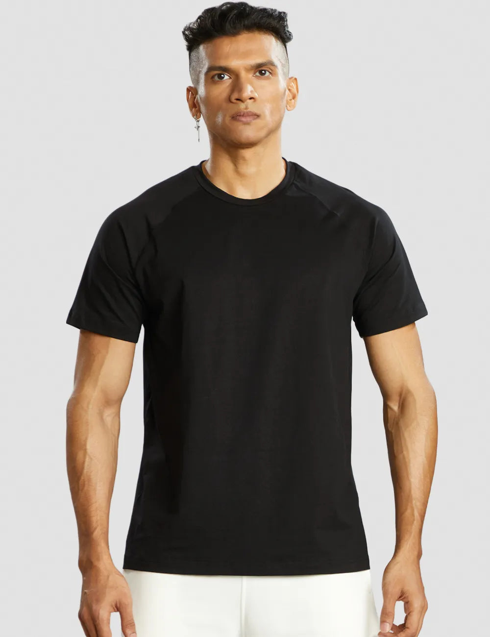 Muscle Fit T-shirt Men - Brwon