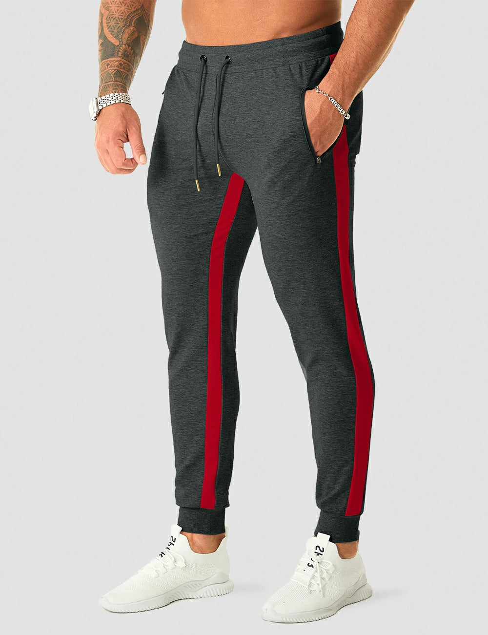 Activity Stripe Jogger - Red